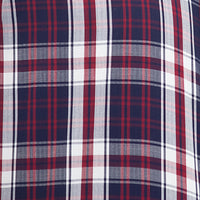 Camisa con Cuadros Roja Manga Larga 100% Algodón 2516029 - dioromx