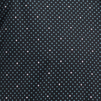 Camisa Estampada Negra Manga Larga 100% Algodón 2516090