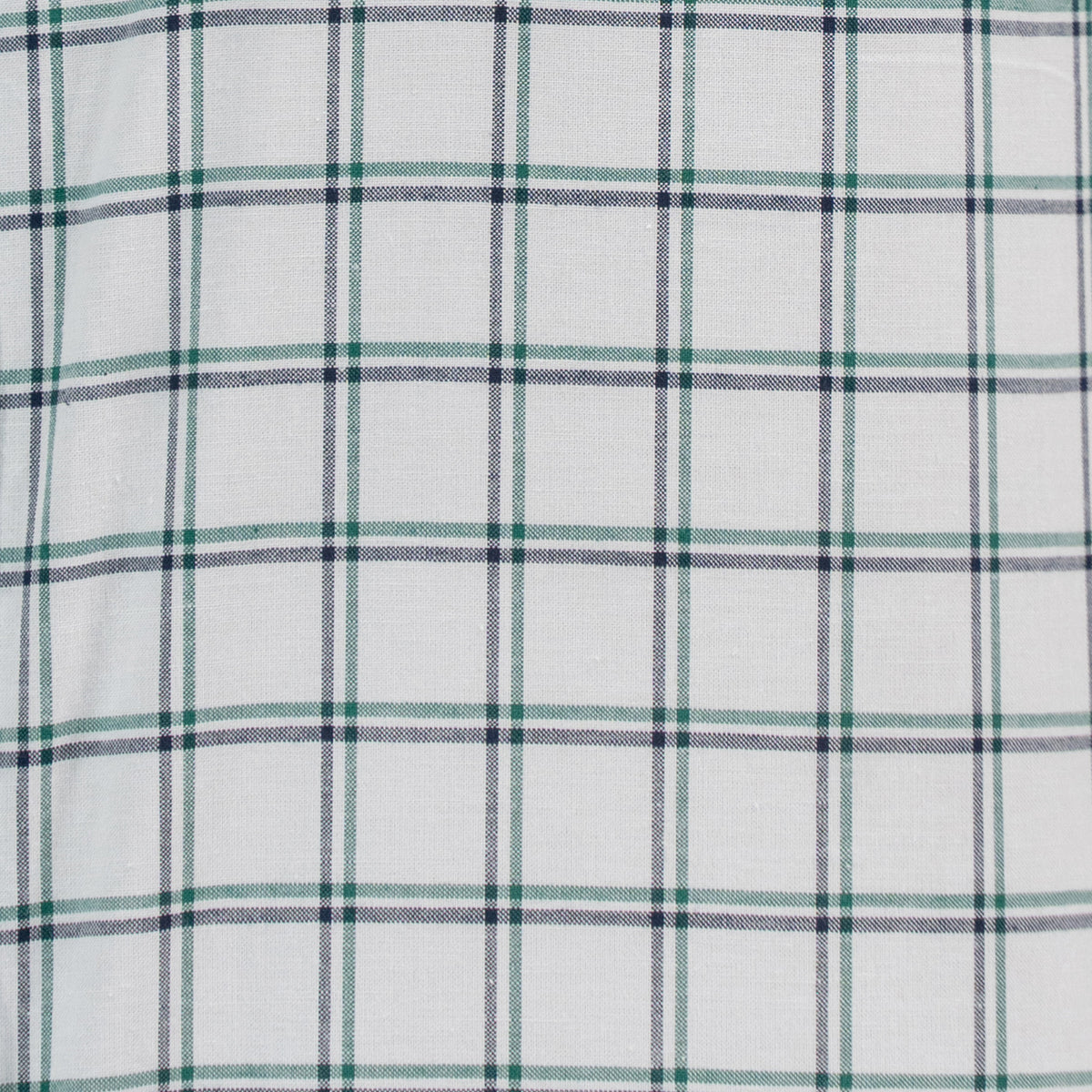 Camisa Cuadros Blanca Manga Corta 100% Algodón 2516143 - dioromx