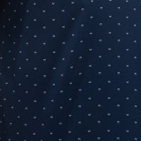 Camisa Estampada Azul Manga Corta 100% Algodón 2516158