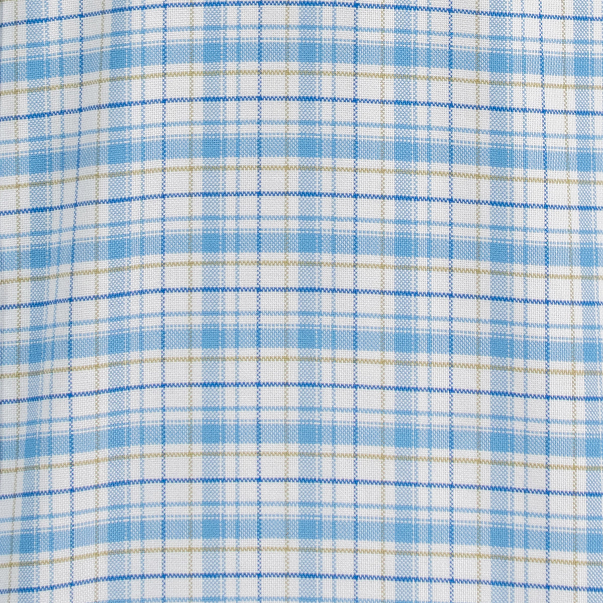 Camisa con Cuadros Azul Manga Larga 100% Algodón 2602008 - dioromx