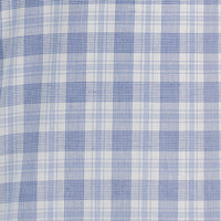 Camisa de Cuadros Azul Manga Corta 100% Algodón 2602012 - dioromx