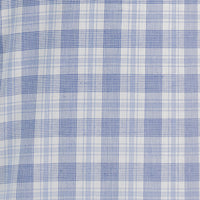 Camisa de Cuadros Azul Manga Corta 100% Algodón Talla Extra 2602012 - dioromx