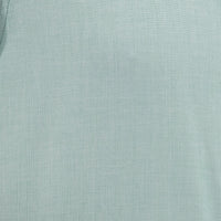 Camisa Verde Lisa Manga Larga 100% Algodón 2603013