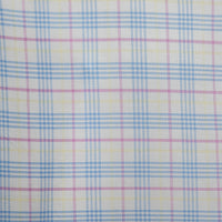 Camisa Cuadros Azul Manga Larga 100% Algodón 2603014