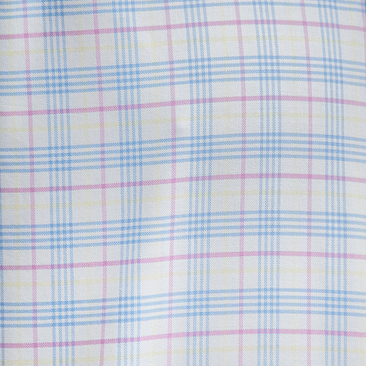 Camisa Cuadros Azul Manga Larga 100% Algodón Talla Extra 2603014
