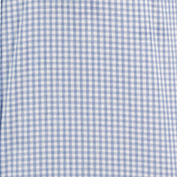 Camisa Cuadros Azul Manga Larga 100% Algodón 2603017 - dioromx