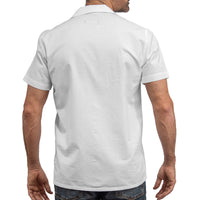 Camisa Blanca Lisa Manga Corta 100% Algodón 2603020