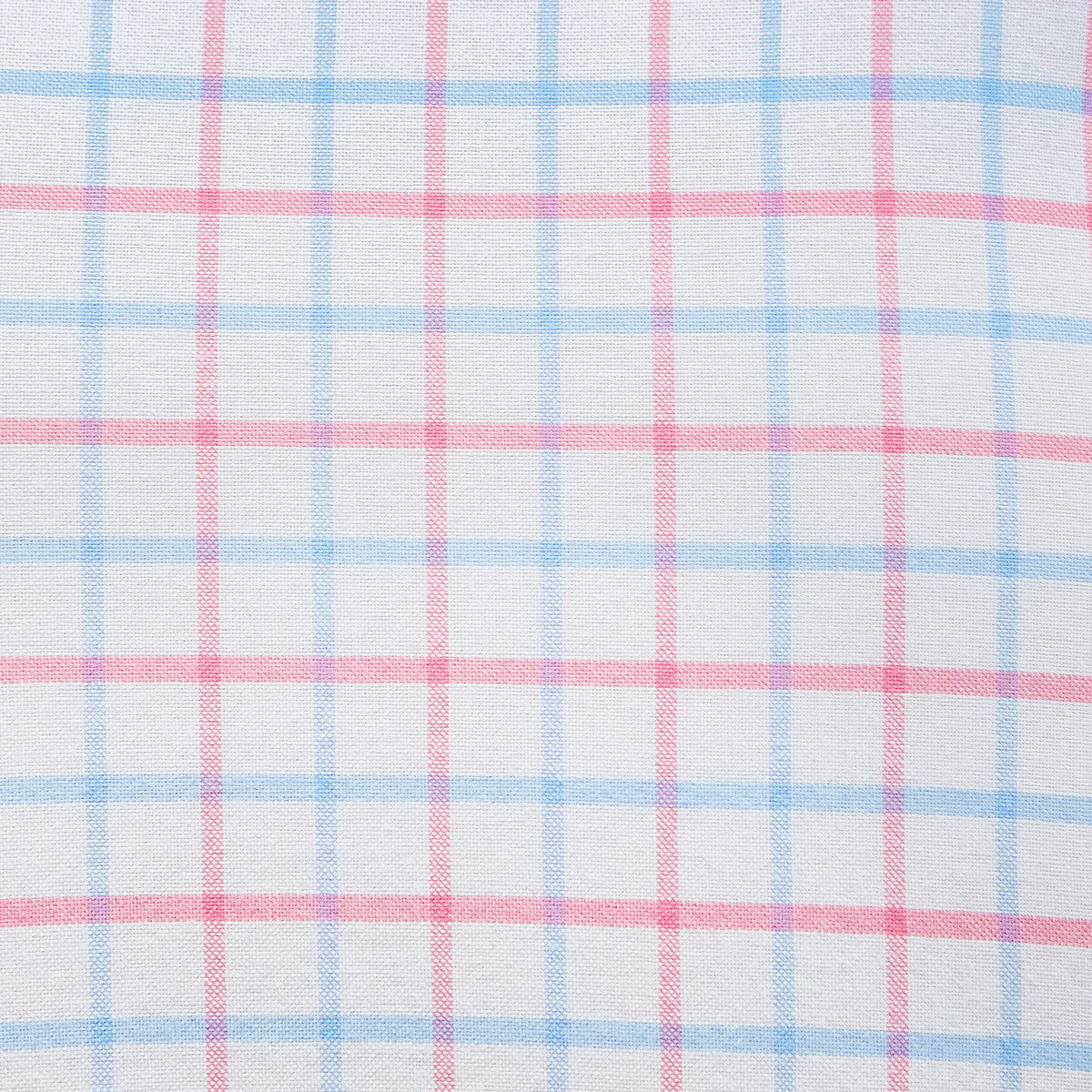 Camisa Cuadros Blanca Manga Corta 100% Algodón 2603025