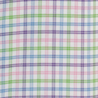 Camisa Multicolor Cuadros Manga Corta 100% Algodón 2603026