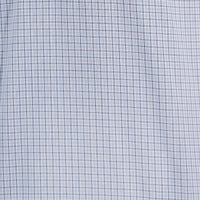 Camisa Cuadros Azul Manga Larga 100% Algodón 2604033 - dioromx