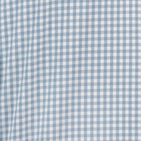 Camisa Cuadros Azul Manga Larga 100% Algodón 2604041 - dioromx