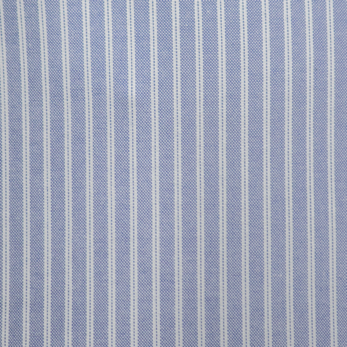 Camisa Rayas Azul Manga Larga 100% Algodón 2604045