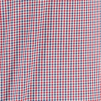 Camisa de Cuadros Roja Manga Corta 100% Algodón Talla Extra 2604048