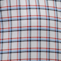 Camisa Cuadros Blanca Manga Larga 100% Algodón 2605062
