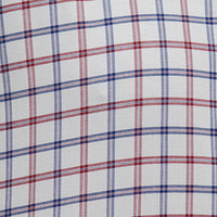 Camisa Cuadros Blanca Manga Larga 100% Algodón 2605063