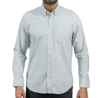 Camisa Cuadros Aqua Manga Larga 100% Algodón 2605066