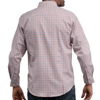Camisa Cuadros Multicolor Manga Larga 100% Algodón 2605073