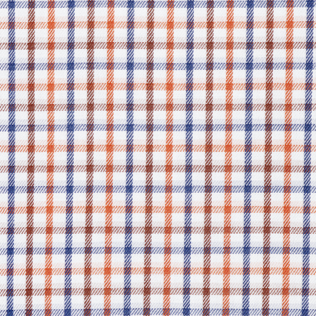 Camisa Cuadros Multicolor Manga Larga 100% Algodón 2605073