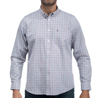 Camisa Cuadros Multicolor Manga Larga 100% Algodón 2605075