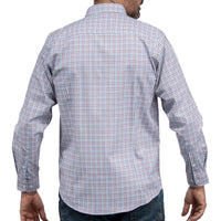 Camisa Cuadros Multicolor Manga Larga 100% Algodón 2605075