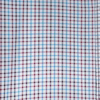 Camisa Cuadros Multicolor Manga Larga 100% Algodón 2605075