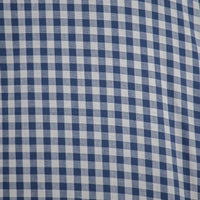 Camisa Cuadros Azul Manga Larga 100% Algodón 2605077