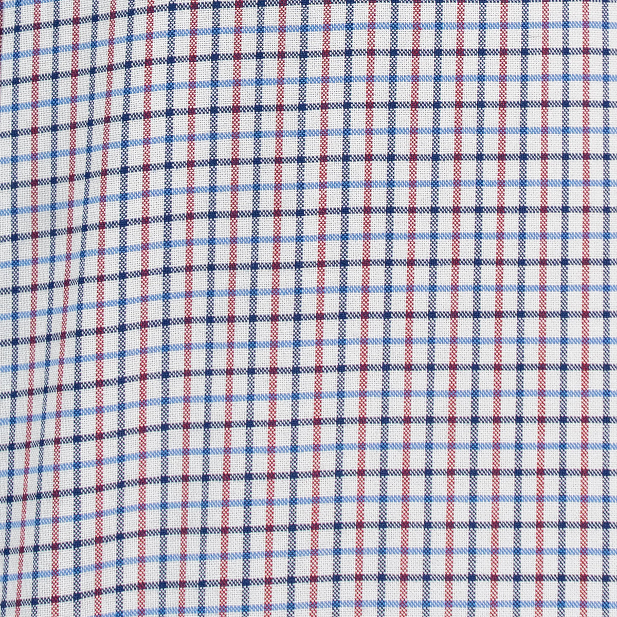 Camisa Cuadros Blanca Manga Corta 100% Algodón 2605085