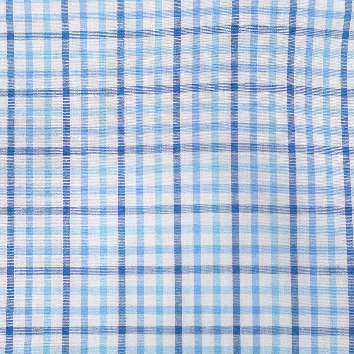 Camisa Cuadros Azul Manga Corta 100% Algodón 2605089