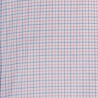 Camisa Cuadros Blanca Manga Corta 100% Algodón 2605091