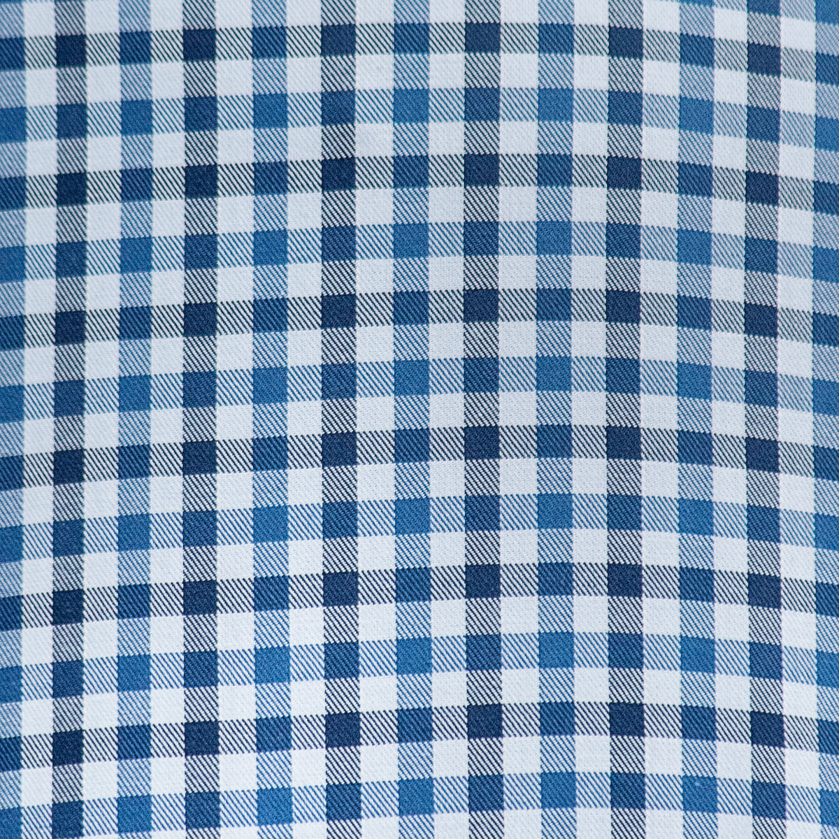 Camisa Cuadros Azul Manga Corta 100% Algodón 2605096