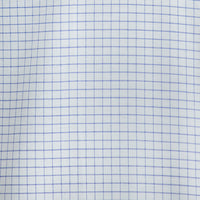 Camisa Cuadros Blanca Manga Corta 100% Algodón 2605105