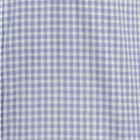 Camisa Cuadros Azul Manga Larga 100% Algodón 2606110