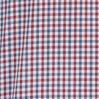 Camisa Cuadros Roja Manga Larga 100% Algodón 2606115