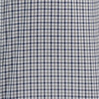 Camisa Cuadros Azul Manga Larga 100% Algodón 2606116