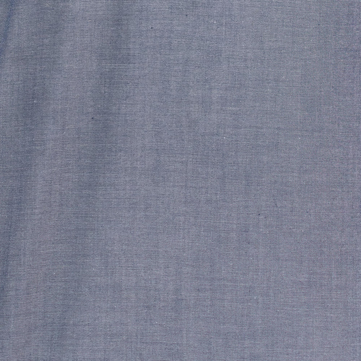 Camisa Cuadros Azul Manga Larga 100% Algodón 2606117