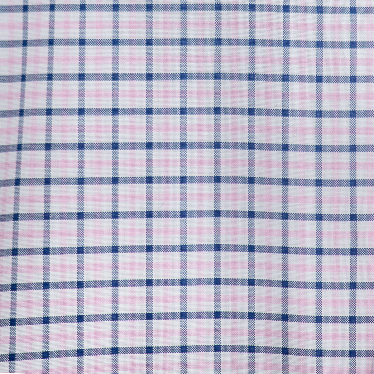 Camisa Cuadros Rosa Manga Larga 100% Algodón 2606123