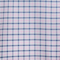 Camisa Cuadros Rosa Manga Larga 100% Algodón 2606123