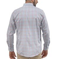 Camisa Cuadros Multicolor Manga Larga 100% Algodón 2606125