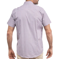 Camisa Cuadros Roja Manga Corta 100% Algodón 2606128