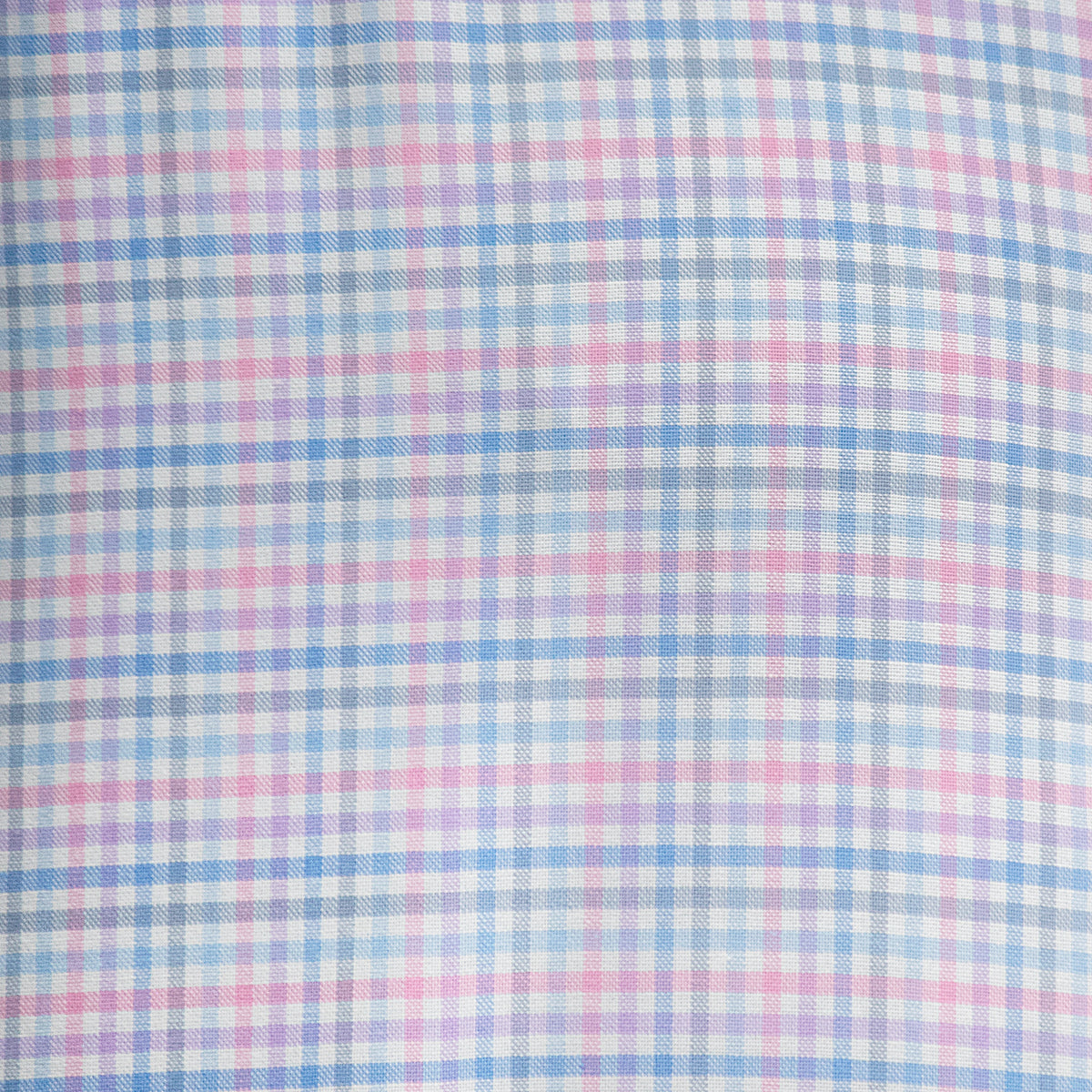 Camisa Cuadros Multicolor Manga Larga 100% Algodón Talla Extra 2607131