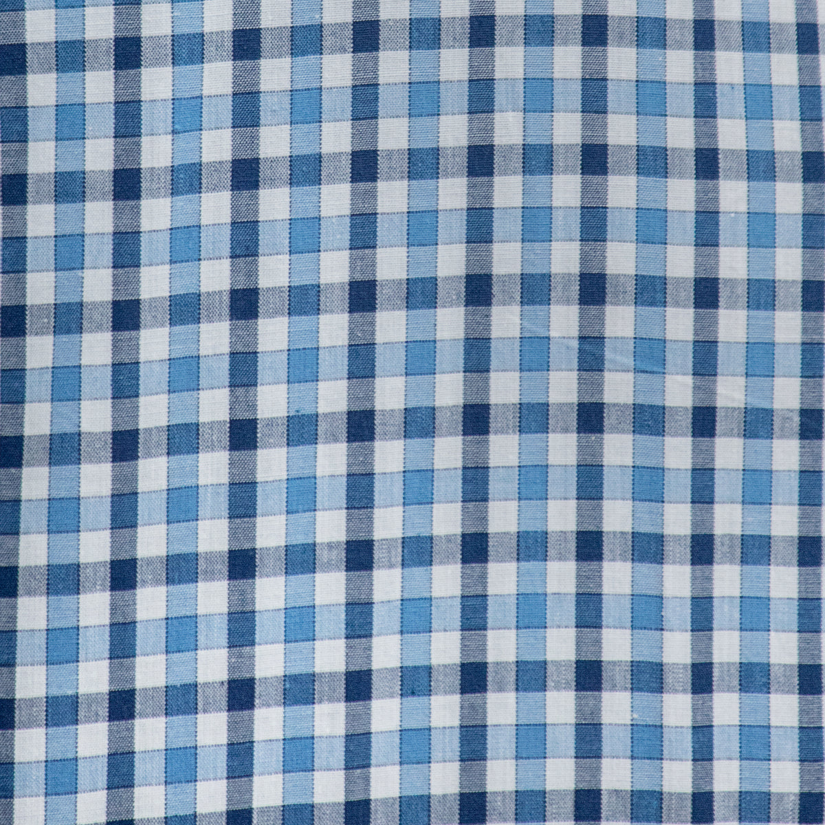 Camisa Cuadros Azul Manga Larga 100% Algodón Talla Extra 2607133