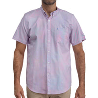 Camisa Cuadros Roja Manga Corta 100% Algodón 2607143