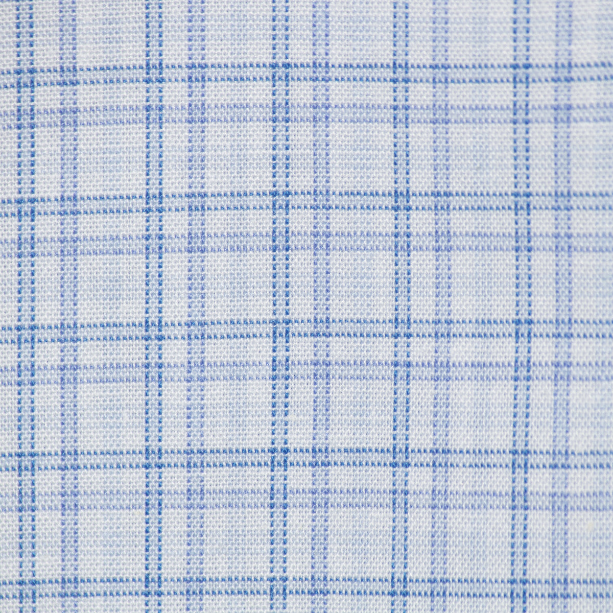 Camisa Cuadros Blanca Manga Corta 100% Algodón 2607145