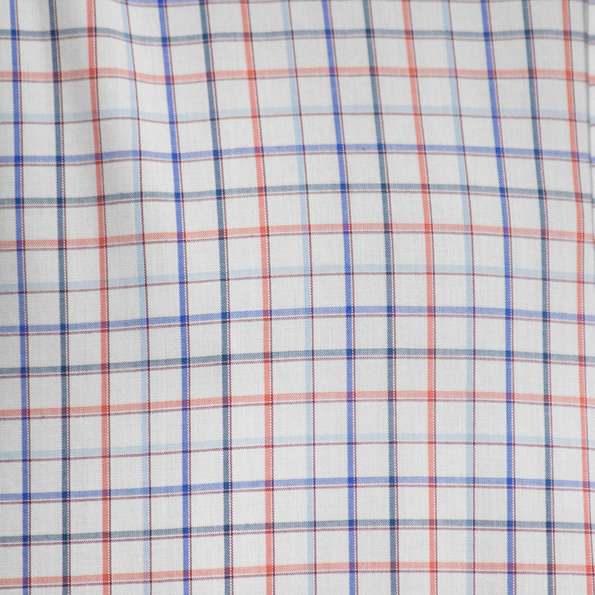 Camisa Cuadros Multicolor Manga Corta 100% Algodón 2607147