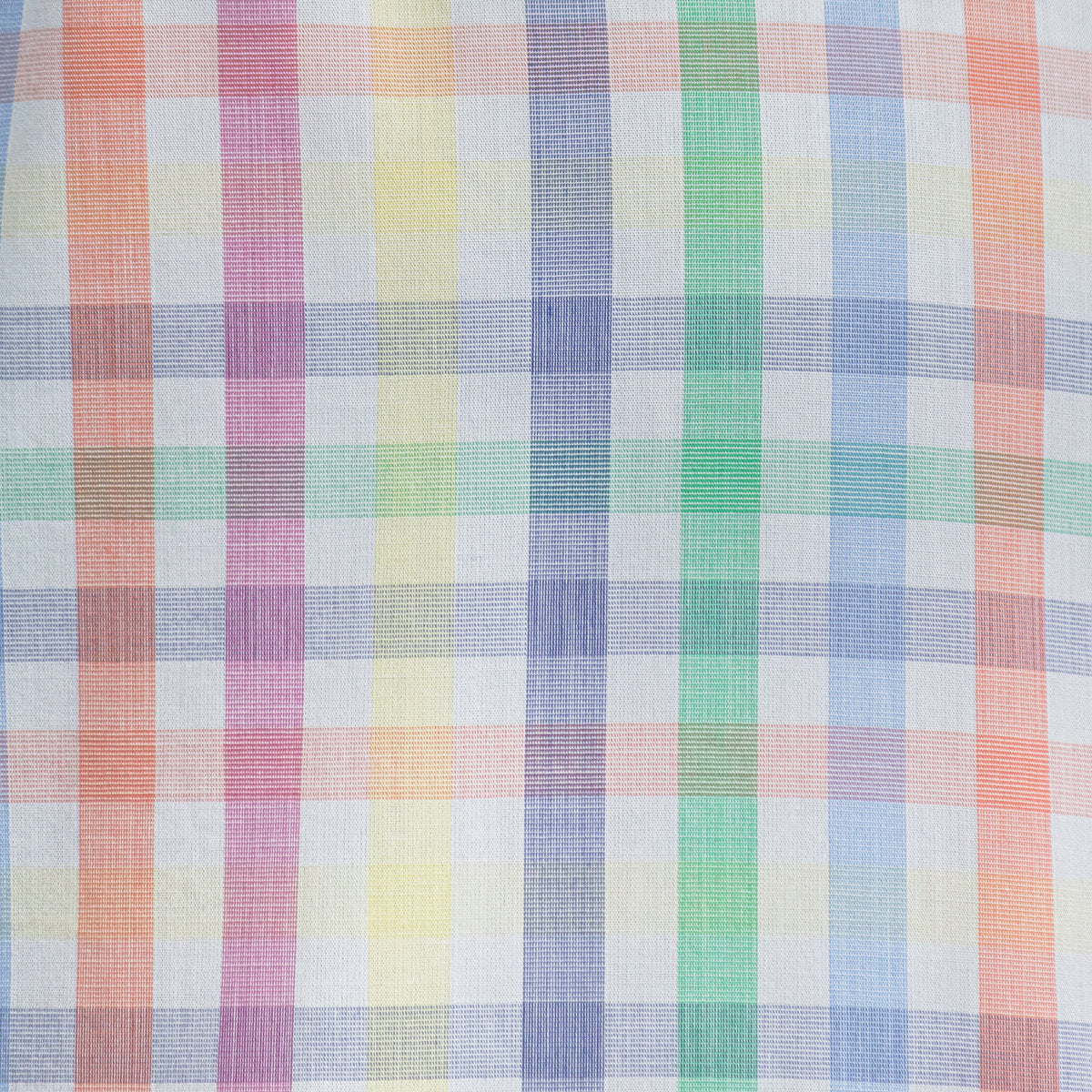 Camisa Cuadros Multicolor Manga Larga 100% Algodón 2608150