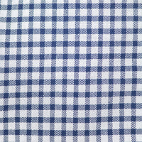 Camisa Cuadros Azul Manga Corta 100% Algodón Talla Extra 2615042