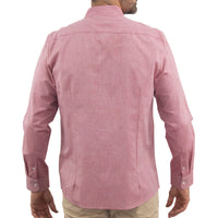 Camisa Lisa Roja Manga Larga 2215241