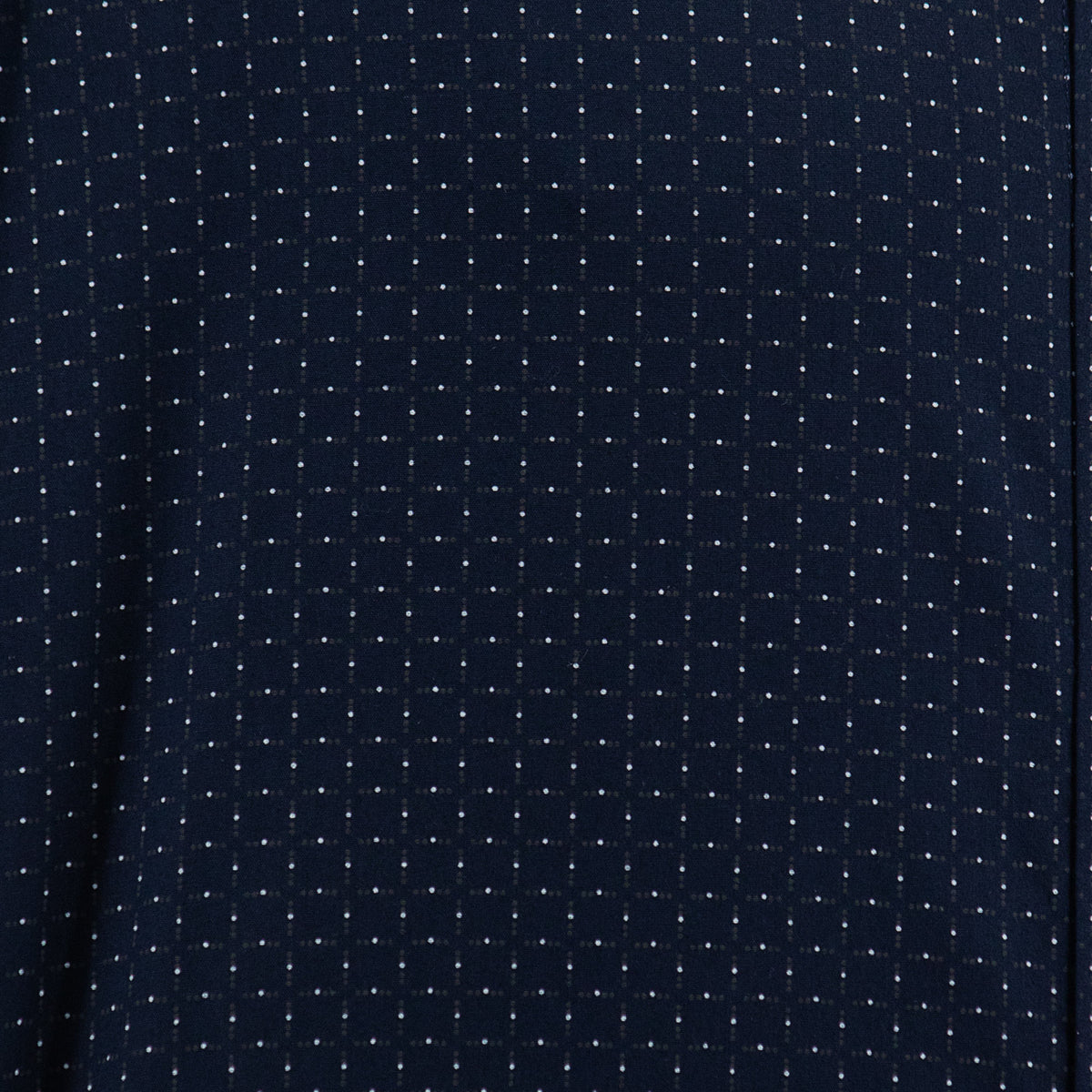 Camisa Azul con Estampado de Manga Larga 100% Algodón Talla Extra 2307025