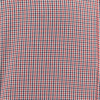 Camisa de Cuadros Roja con Manga Larga 100% Algodón Talla Extra 2307034
